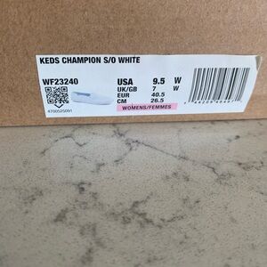 Keds Champion White Slip-On Sneakers
